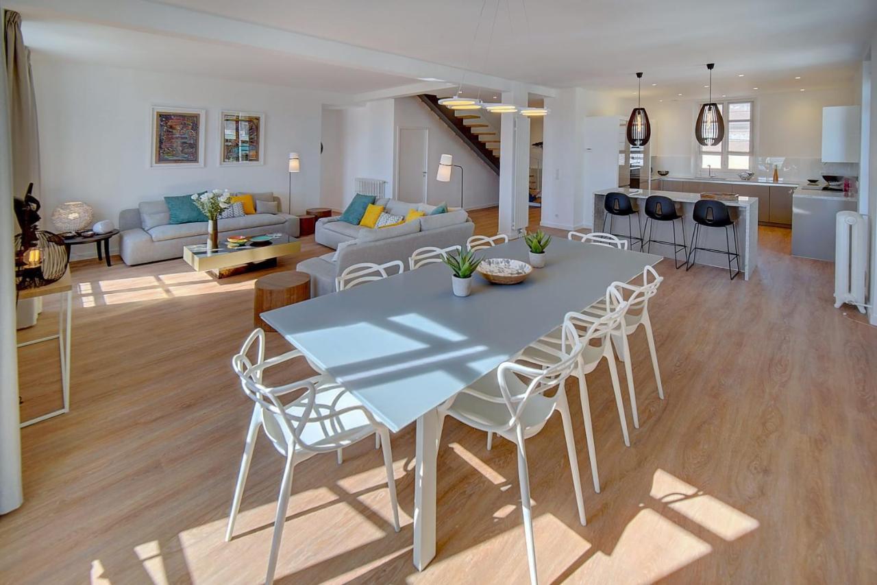 Immogroom - Magnificent 180M Duplex Apartment - Parking - Air Conditioning Cannes Exterior foto