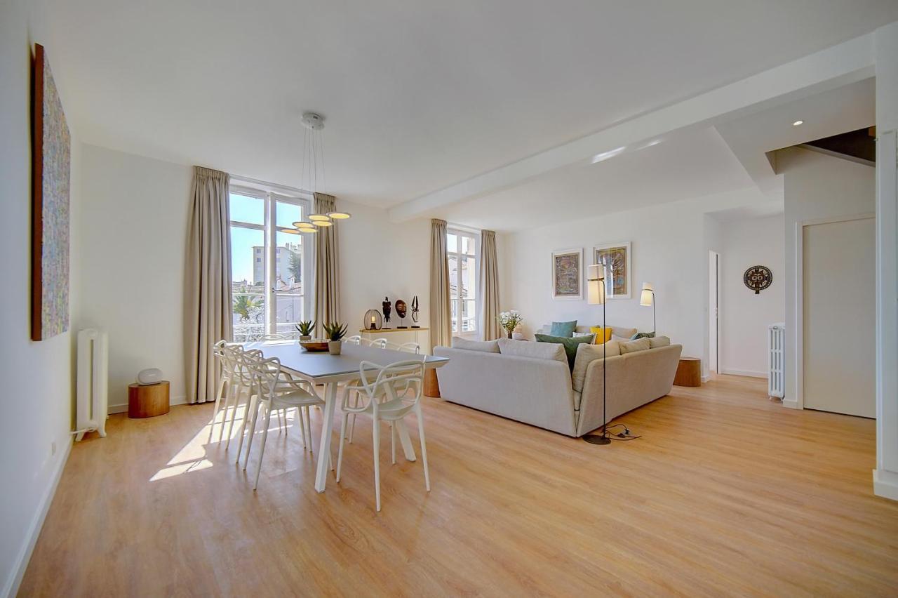 Immogroom - Magnificent 180M Duplex Apartment - Parking - Air Conditioning Cannes Exterior foto